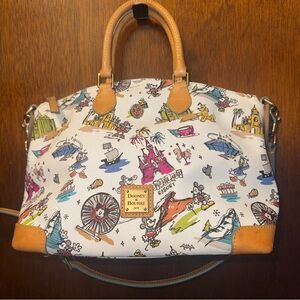 Dooney & Bourke Colorful Cartoon Satchel